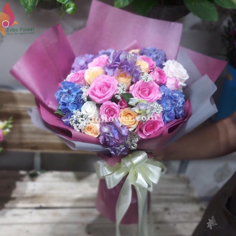 BÓ HOA CHÚC MỪNG BO183