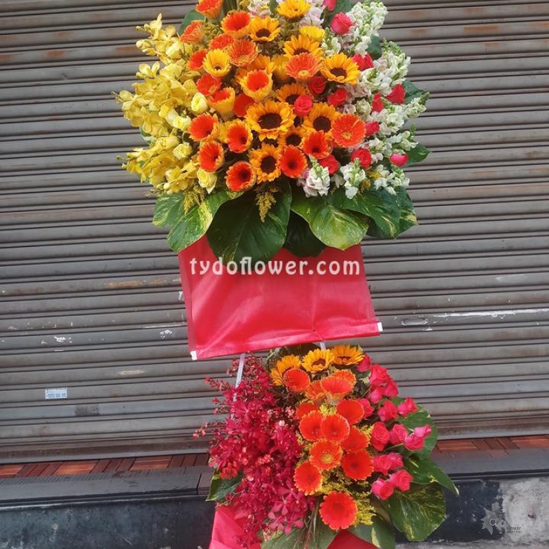 KỆ HOA CHÚC MỪNG KHAI TRƯƠNG KCM192