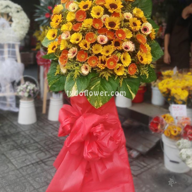 KỆ HOA CHÚC MỪNG KHAI TRƯƠNG KCM193