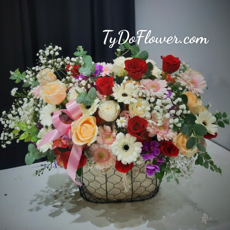 GIỎ HOA CHÚC MỪNG G502