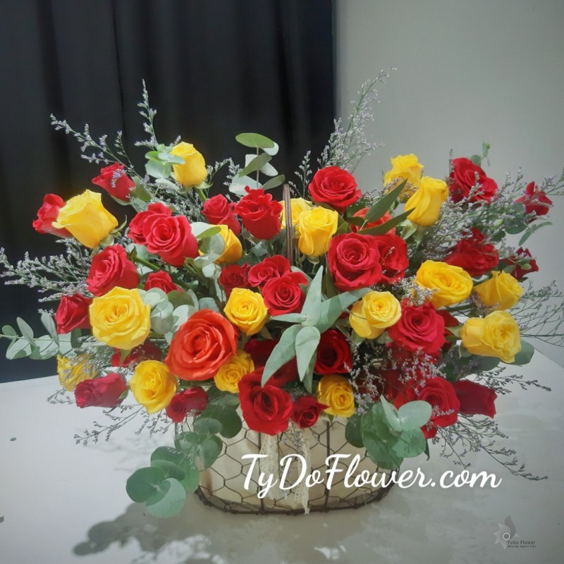 GIỎ HOA CHÚC MỪNG G600