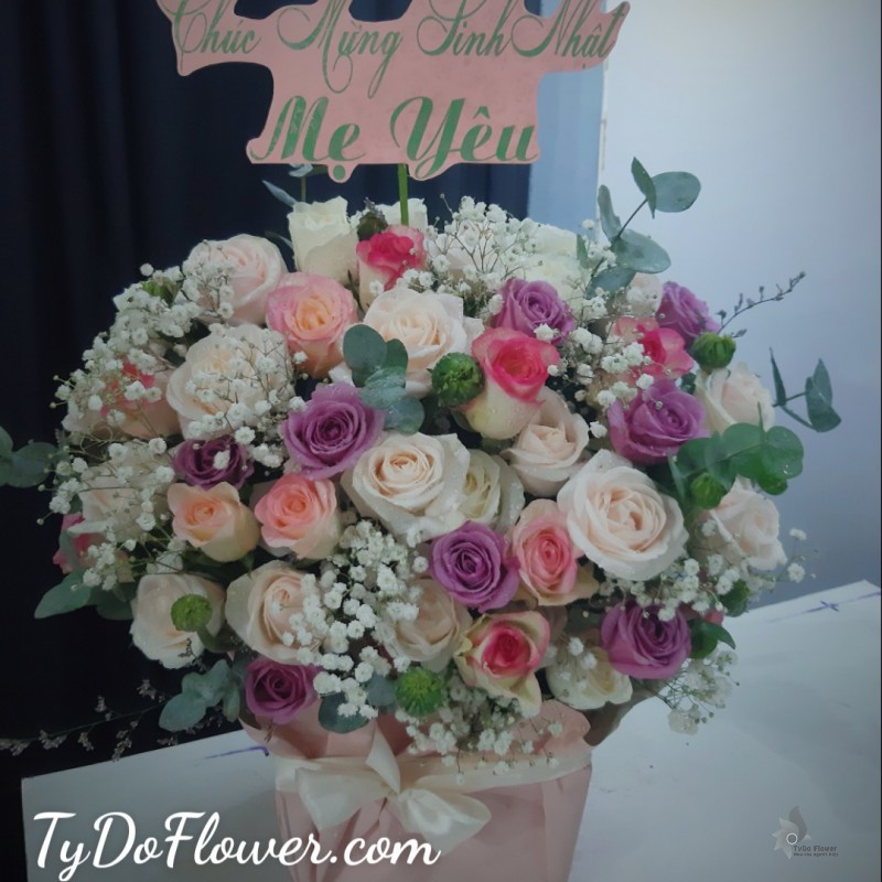 GIỎ HOA CHÚC MỪNG G602
