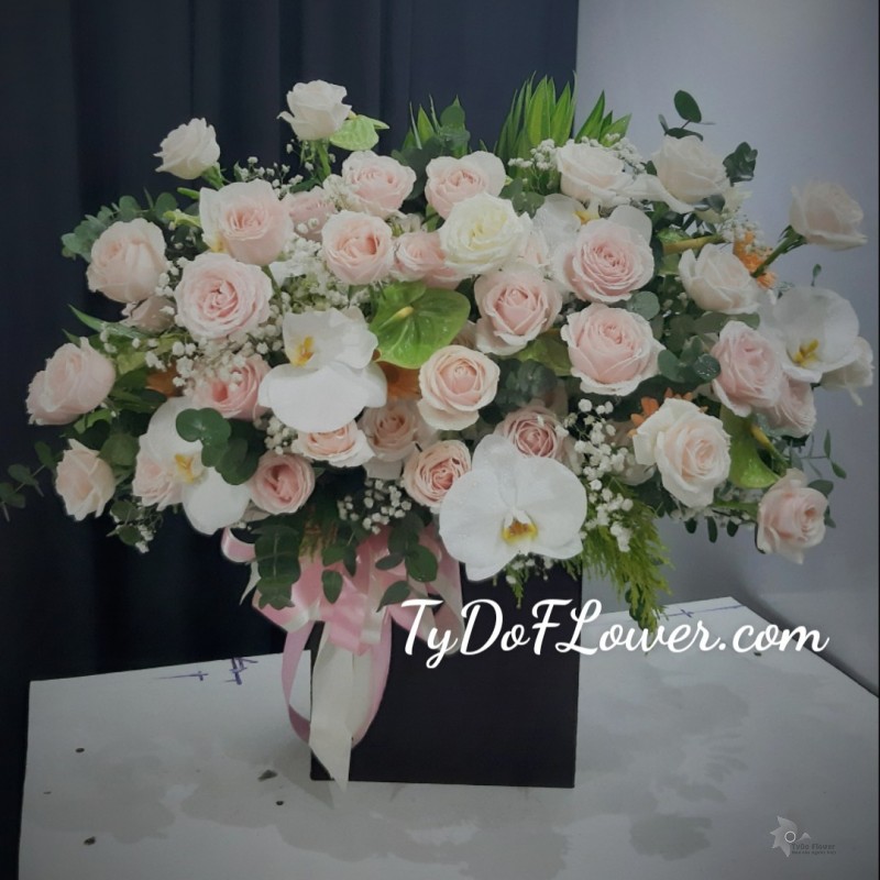 LẴNG HOA CHÚC MỪNG L605