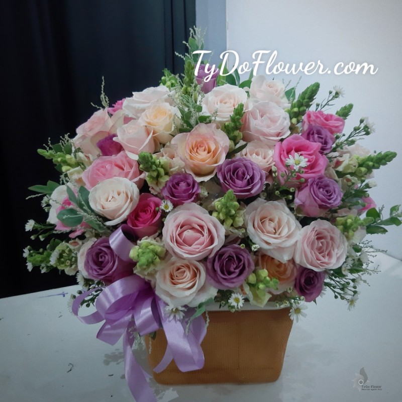 LẴNG HOA CHÚC MỪNG L612