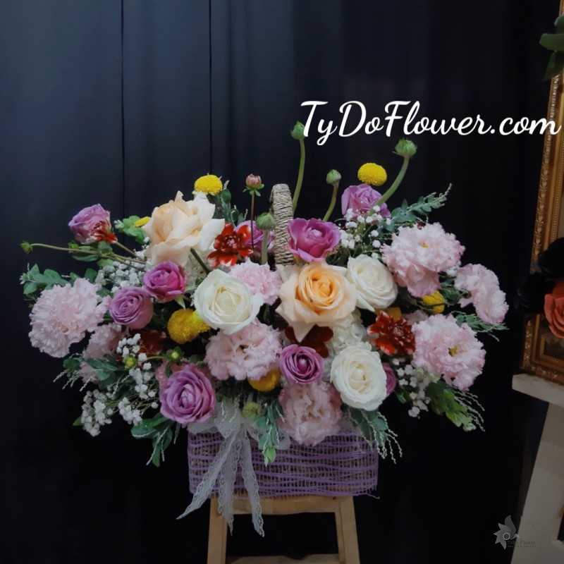 GIỎ HOA CHÚC MỪNG G614