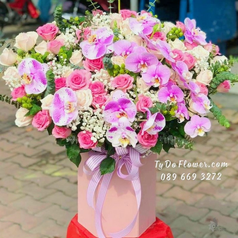 GIỎ HOA CHÚC MỪNG G807