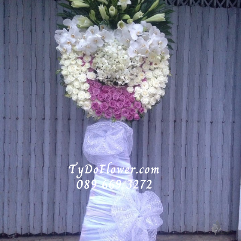 KỆ HOA CHIA BUỒN KCB1046