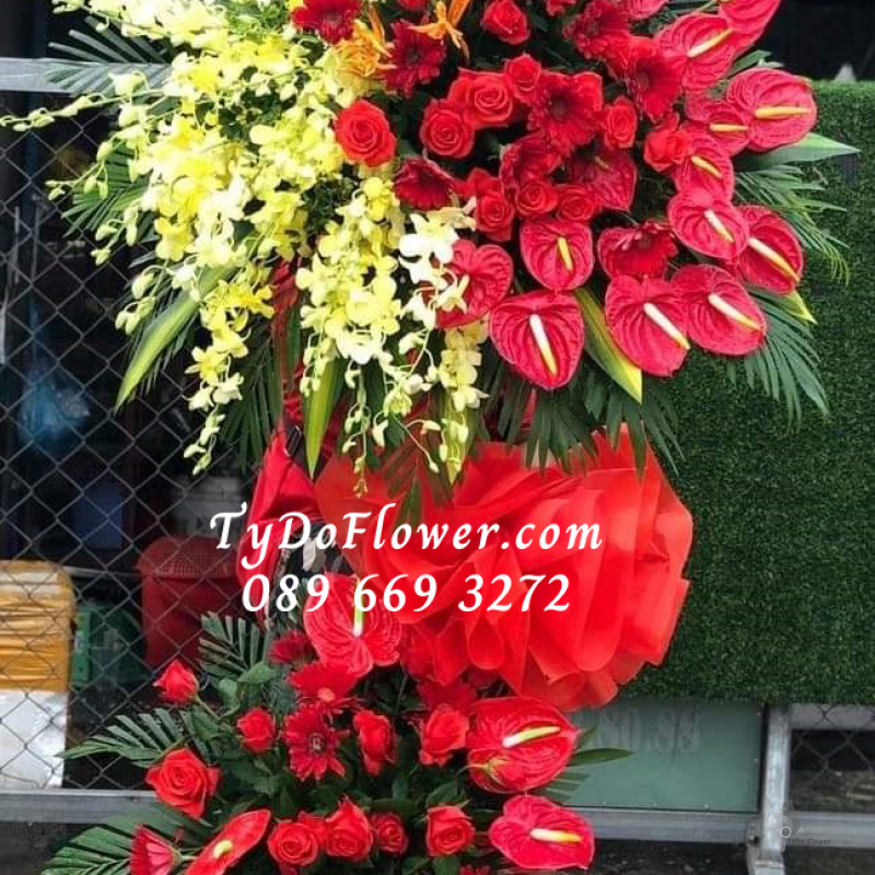 KỆ HOA CHÚC MỪNG KCM1006