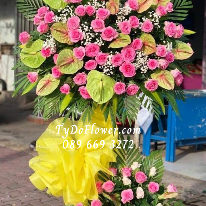 KỆ HOA CHÚC MỪNG KCM1009