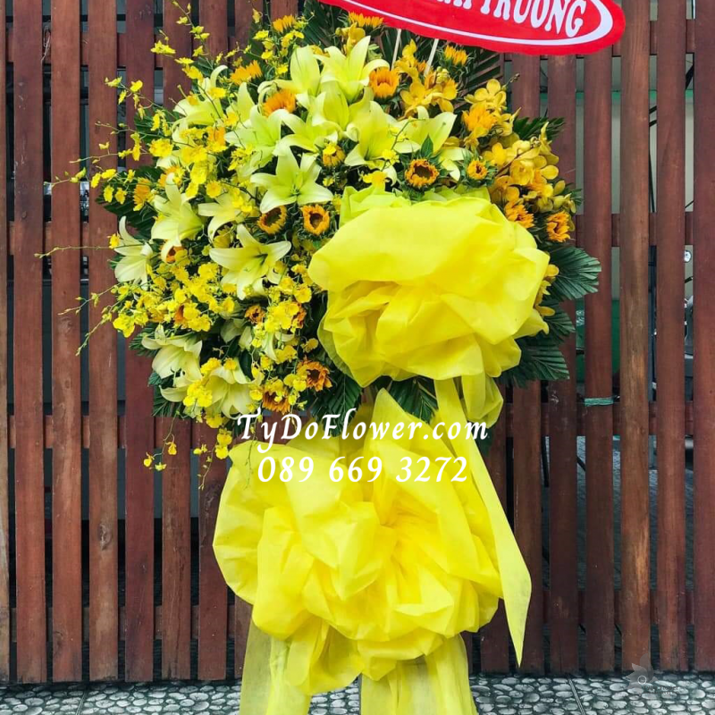 KỆ HOA CHÚC MỪNG KCM1023