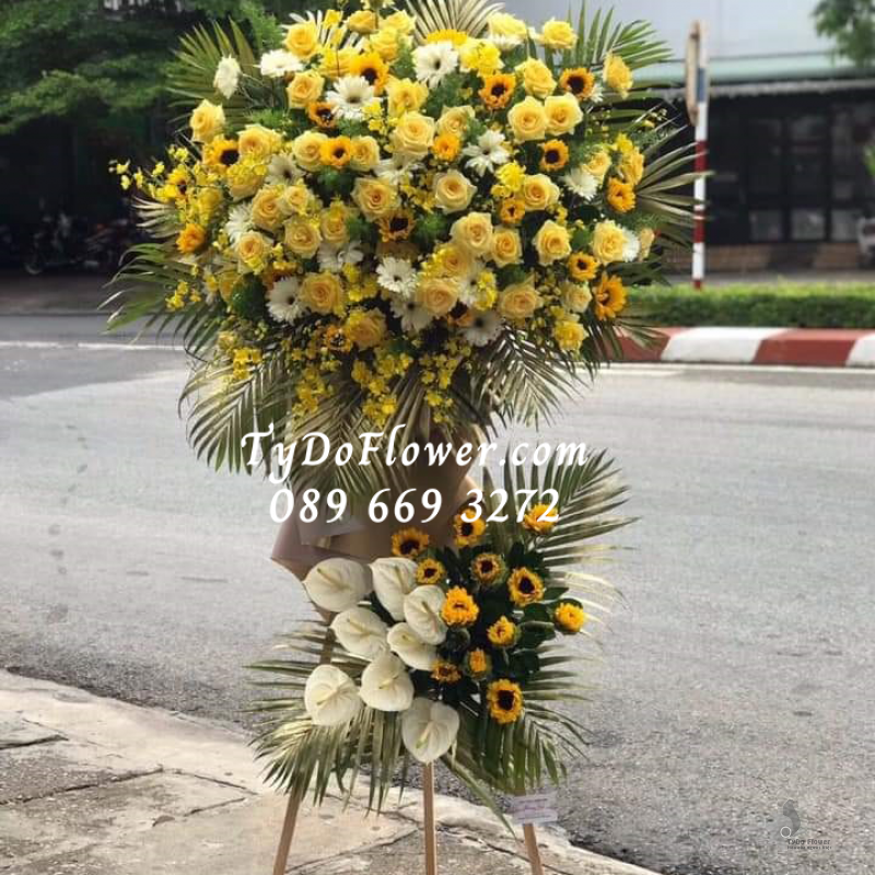 KỆ HOA CHÚC MỪNG KCM1033