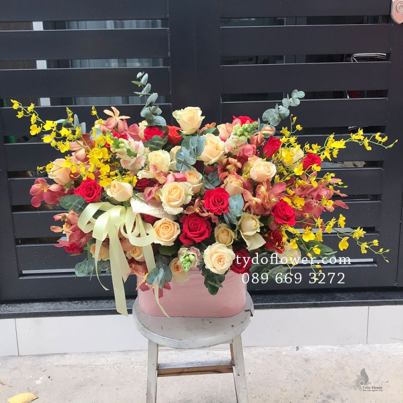 LẴNG HOA CHÚC MỪNG L2010