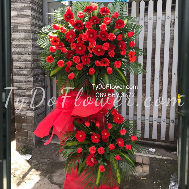 KỆ HOA CHÚC MỪNG KCM102219