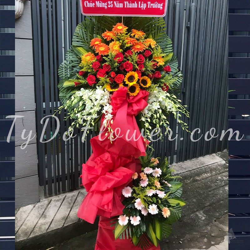 KỆ HOA CHÚC MỪNG KHAI TRƯƠNG KCM102220