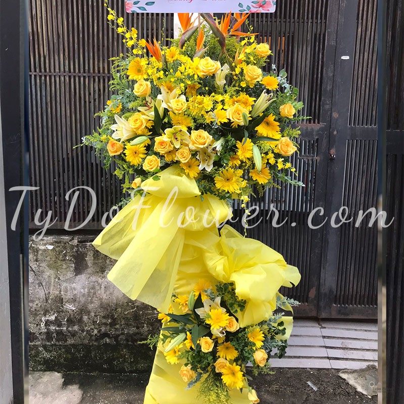 KỆ HOA CHÚC MỪNG KCM102228