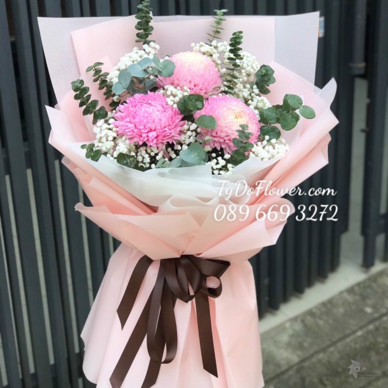 B122212 BÓ HOA CHÚC MỪNG