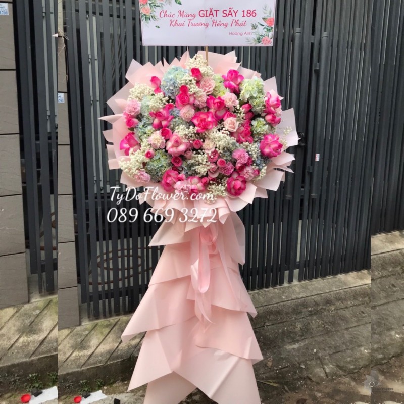 KCM122268 KỆ HOA CHÚC MỪNG KHAI TRƯƠNG