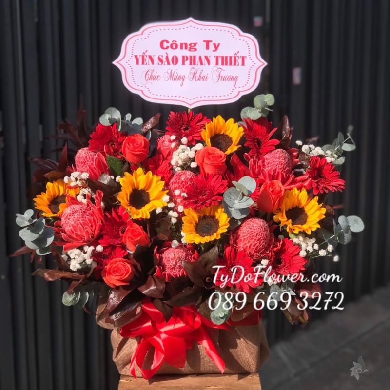 GIỎ HOA CHÚC MỪNG KHAI TRƯƠNG