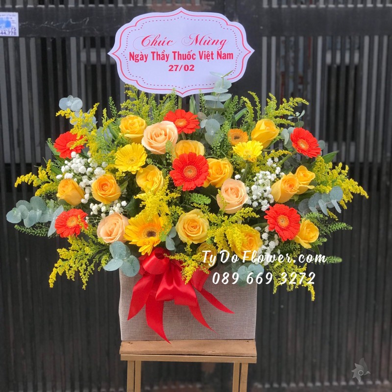 GIỎ HOA CHÚC MỪNG