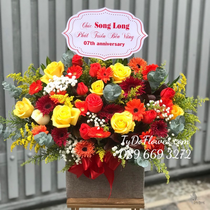 GIỎ HOA CHÚC MỪNG