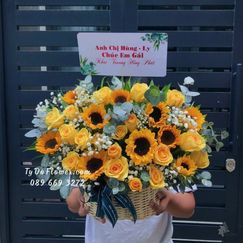 GIỎ HOA CHÚC MỪNG KHAI TRƯƠNG