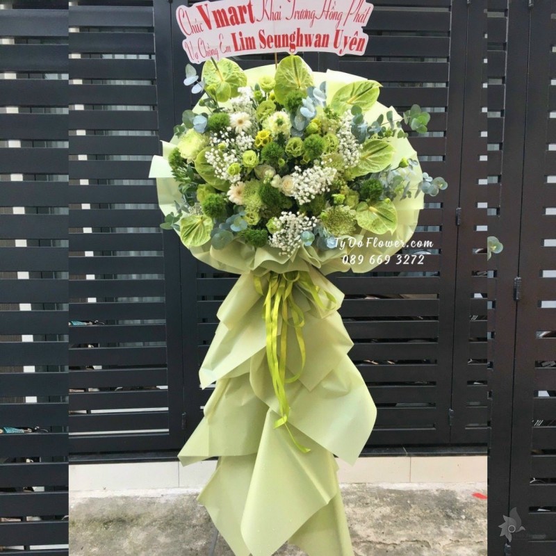 KCM0323448 KỆ HOA CHÚC MỪNG KHAI TRƯƠNG