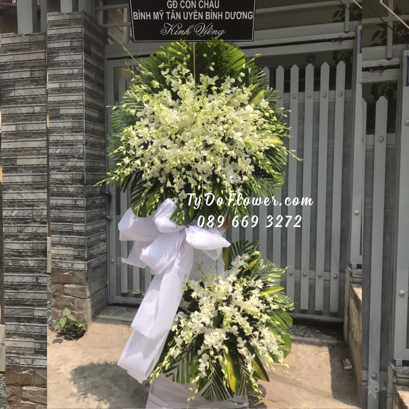 KCB0323453 KỆ HOA TANG LỄ HOA CHIA BUỒN