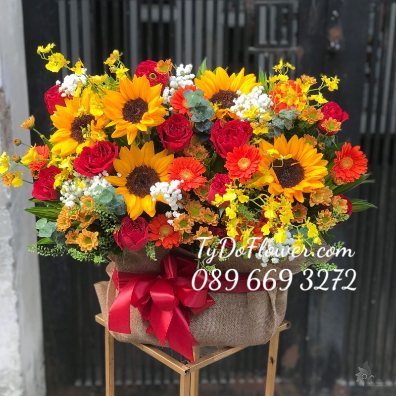 GIỎ HOA CHÚC MỪNG