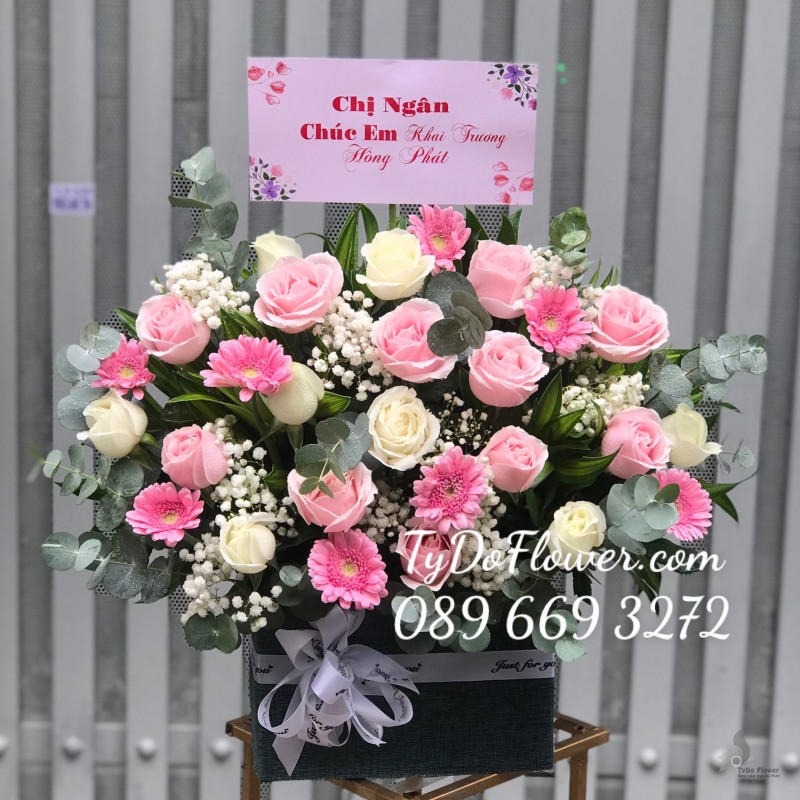 GIỎ HOA CHÚC MỪNG KHAI TRƯƠNG