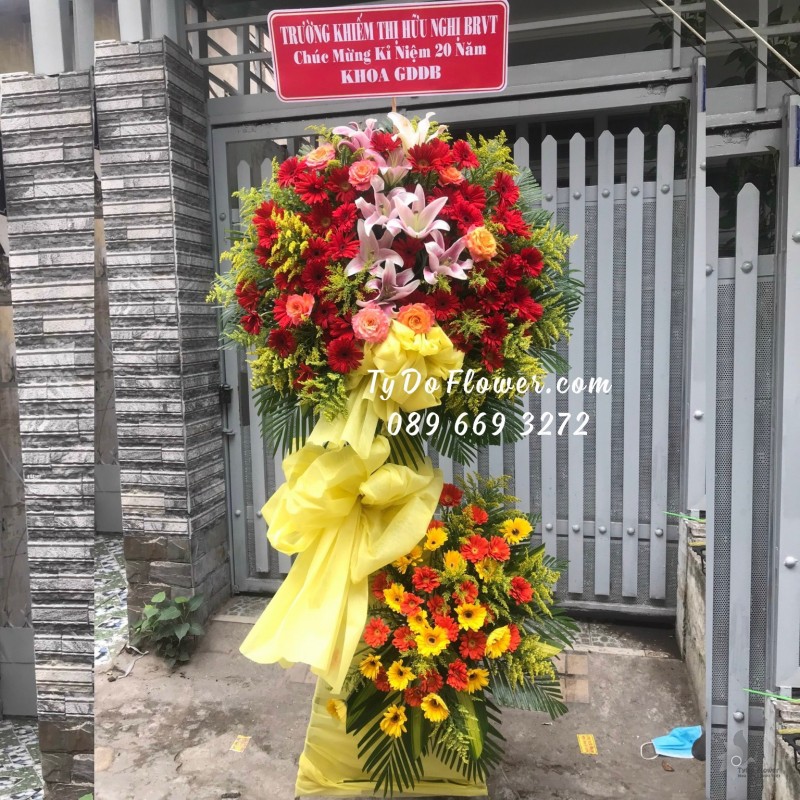 KCM0323575 KỆ HOA CHÚC MỪNG SỰ KIỆN