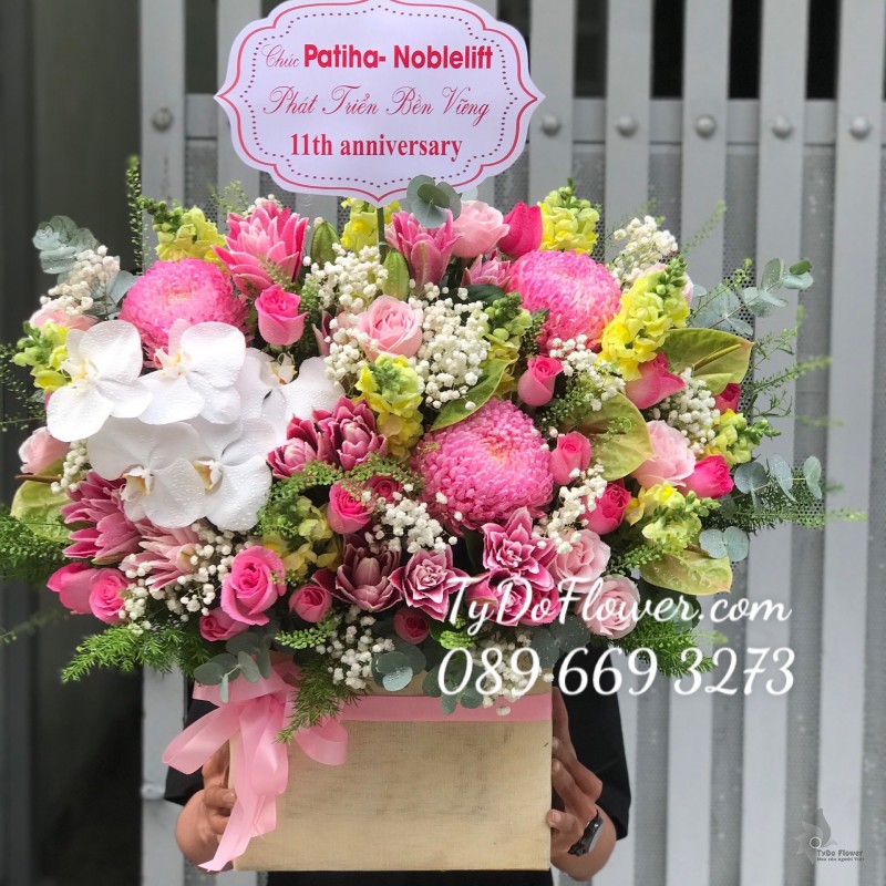 G0423577 GIỎ HOA CHÚC MỪNG SỰ KIỆN