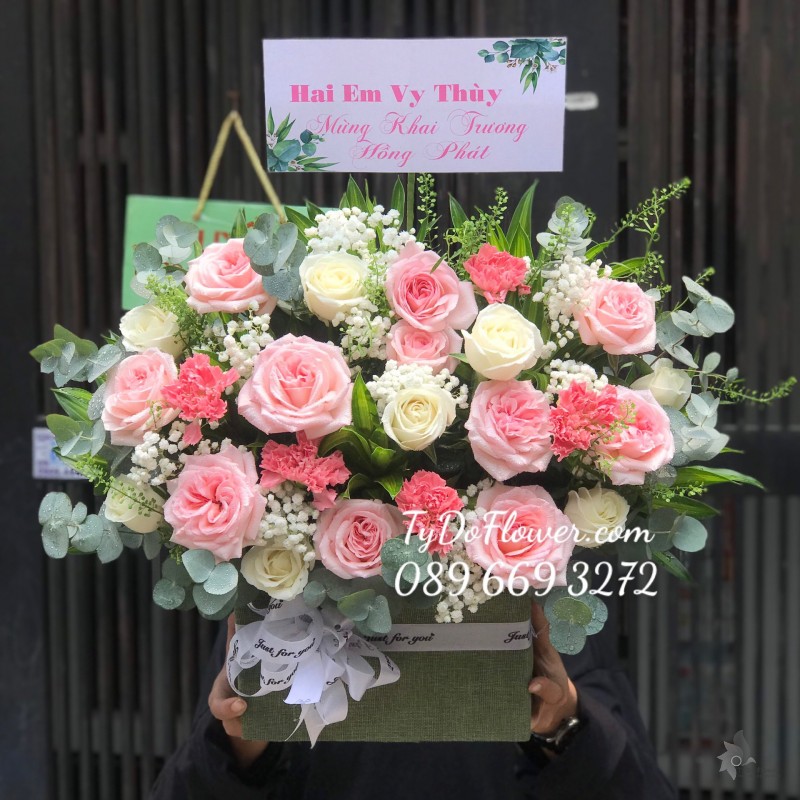 GIỎ HOA CHÚC MỪNG KHAI TRƯƠNG