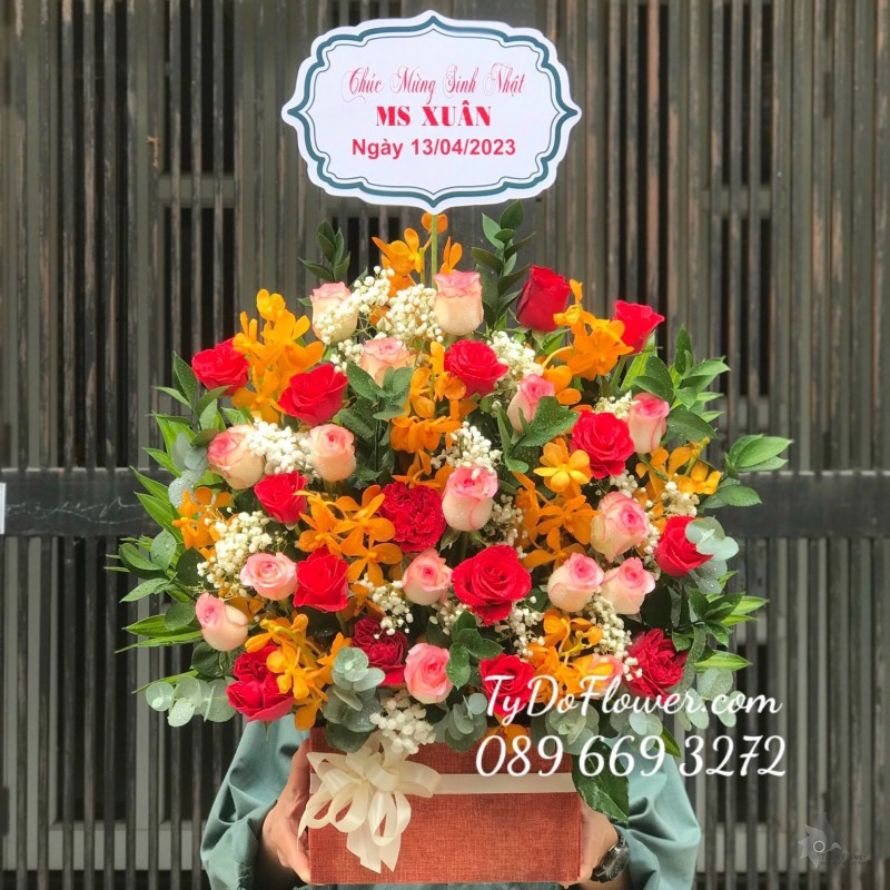 GIỎ HOA CHÚC MỪNG SINH NHẬT