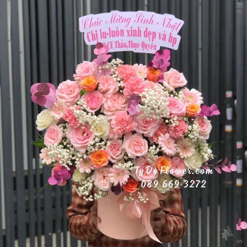 G0523657 GIỎ HOA CHÚC MỪNG SINH NHẬT