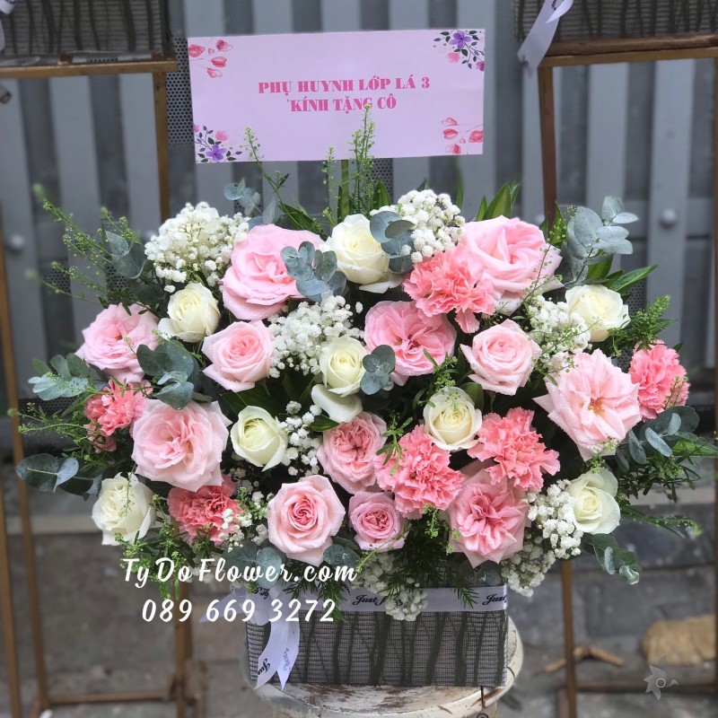 GIỎ HOA TẶNG THẦY CÔ