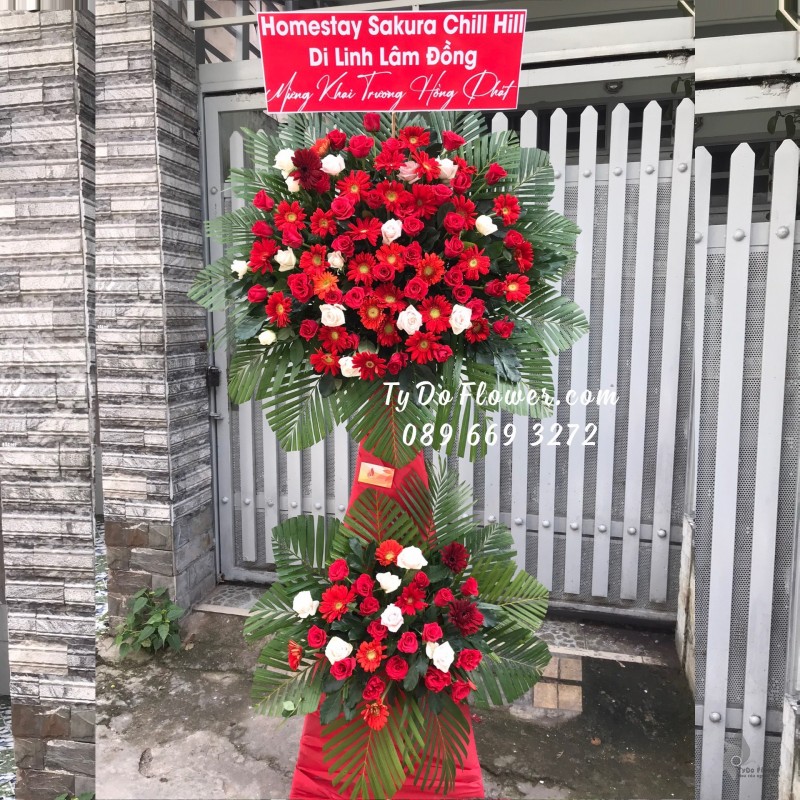 KCM0723858 KỆ HOA CHÚC MỪNG KHAI TRƯƠNG