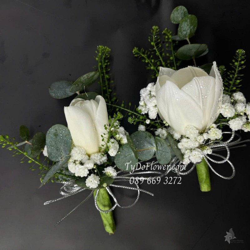  B0625484 SỐ LƯỢNG ĐẶT 10 CÁI Hoa cài áo Tulip